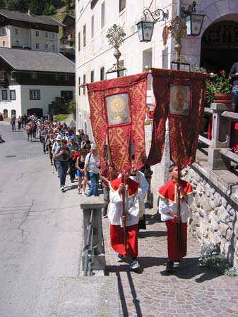 Arrivo al Santuario