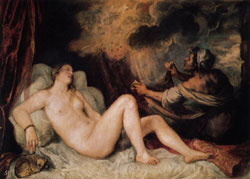 Danae - Tiziano Vecellio