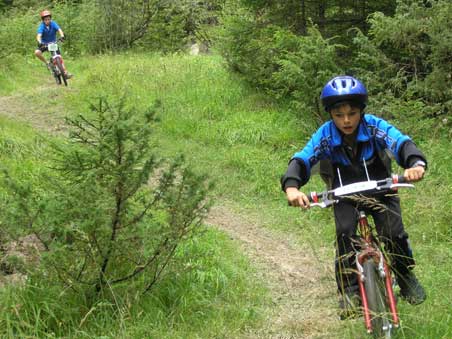 Ragazzi in bici